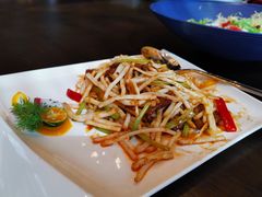鲜竹根炒牛肉-天瑞轩·粤菜餐厅