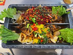 双拼烤鱼-集草轩·重庆麻辣烤鱼(西湖道店)