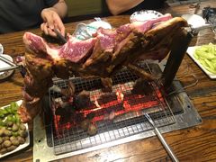 烤羊腿-柿子树炭烤羊腿(金台路店)