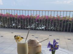 -日落吧·海景咖啡厅·餐酒吧·鸡尾酒·下午茶·乐队表演·浪漫夕阳·三亚文华东方酒店