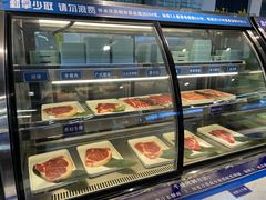 面包甜点陈列柜-蚝英雄鲜蚝自助专门店(长楹天街直营店)