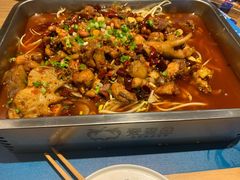 椒麻鸡-爱妻鱼•老体北重庆水煮鱼•川菜(白云路店)