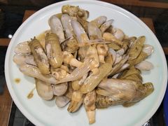葱姜炒蛏子-良师门滨海人家·海鲜·家常菜(滨海城店)
