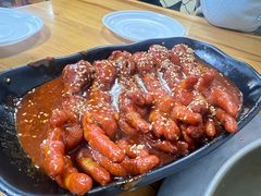 火辣鸡爪-朝族高丽火盆(长白山总店)