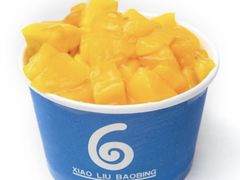 芒果黄桃炼乳冰-帅小六刨冰·不一样的奶冰(总店)