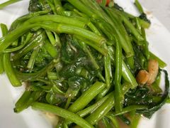 虾酱炒空心菜-肥仔文澳门猪骨煲(南京西路店)