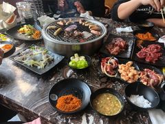 -啊美丽炭火烤肉(滑翔一店)
