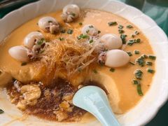 墨鱼仔蒸鸡蛋-醉香隆.山水庭院.湖北菜(东湖店)