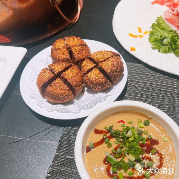 大得涮肉(三元桥店)炸烧饼图片