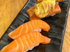 三文鱼皮寿司-万岁寿司(万国店)