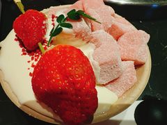 草莓麻薯冰-巴蜀大将火锅(春熙店)