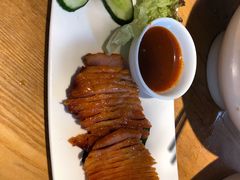 金牌炭烧猪颈肉-渔太泰漓江小馆·广西融合菜(西街店)