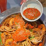 在学校门口可以吃到真么好吃的肉蟹煲了[流泪]