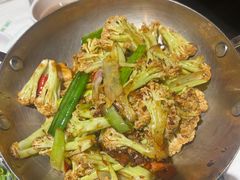 干锅花菜-绿茶餐厅(财富购物中心店)