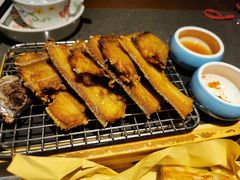 干炸带鱼-老头儿真传-老头儿油爆虾(星光一期店)