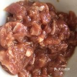 鸡蛋豆角肉炒丁，这个搭配好看