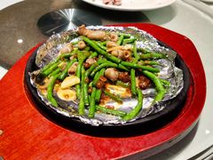 长豆角肉酱嗜鱼扣-山泉公馆酒家(广州东站店)