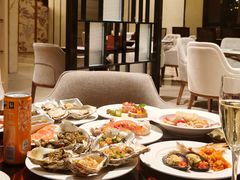 -广州万富希尔顿酒店-感趣自助餐厅·生蚝海鲜刺身