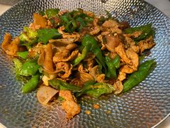 招牌辣椒炒肉-绿茶餐厅(南方商城店)