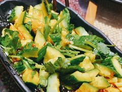 下酒拌黄瓜-潮十三潮汕砂锅粥(高新四路大都荟店)