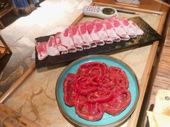 古道嫩牛肉-老牌坊云南鱼豆花火锅(嵩山店)