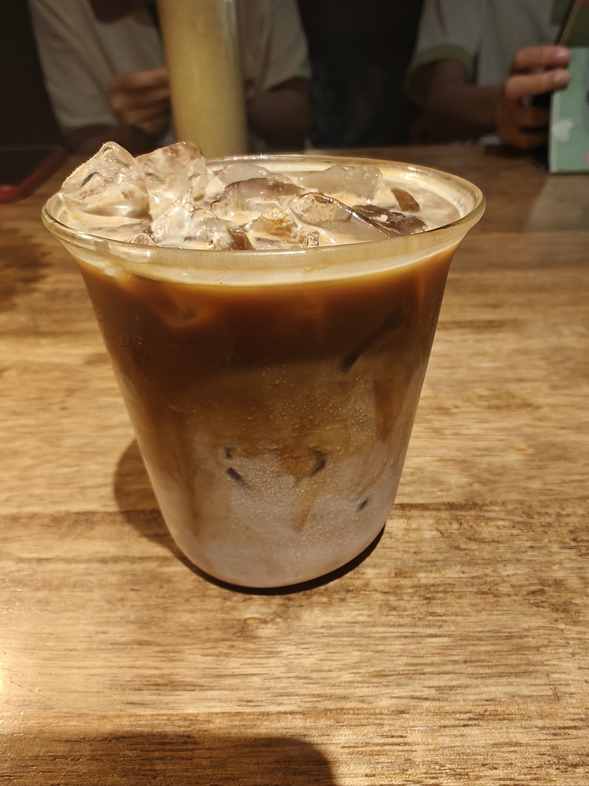 生活#集拼图记生活喝了怕是有点睡不着哟#冰拿铁#每天一杯好看的咖啡