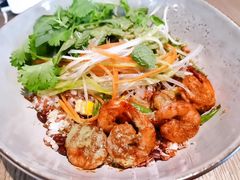 泰式大虾泰碗配辣味青柠水-Wagas沃歌斯(大学路店)