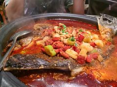 -探鱼·鲜青椒爽麻烤鱼(苏宁广场店)