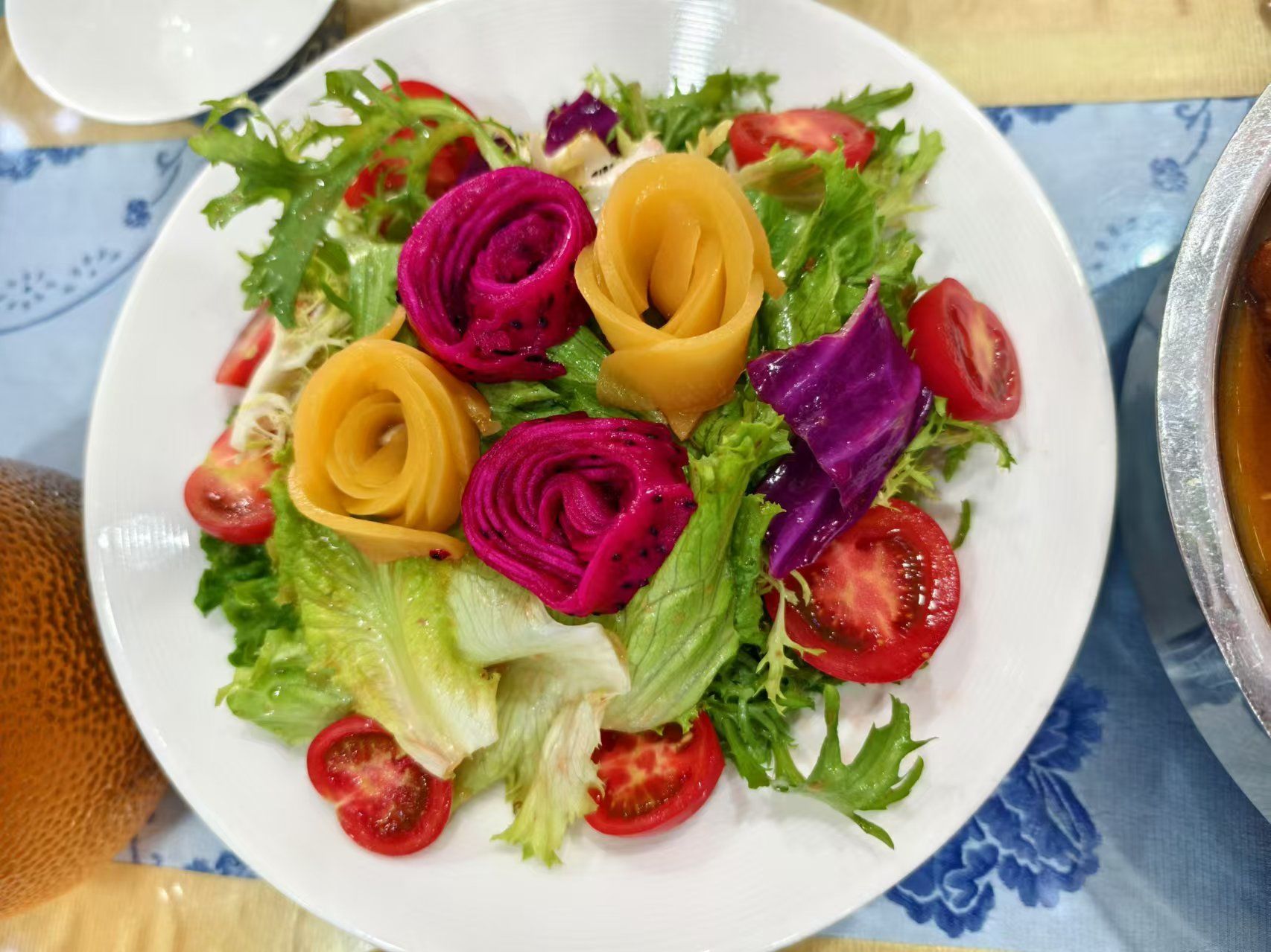 彩虹蔬菜拼～健康美味