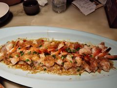 金银蒜蒸凤尾虾-绿茶餐厅(成都大悦城店)