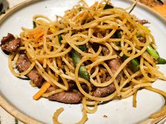 黑椒牛柳丝炒意粉-美森西餐厅(曙光大道店)