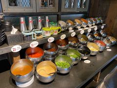 自助调料区-手选潮汕鲜活牛肉火锅(二七广场店)