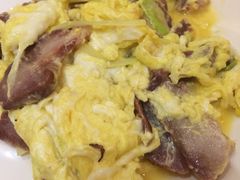 叉烧韭菜炒蛋-金利茶餐厅(中船汇店)