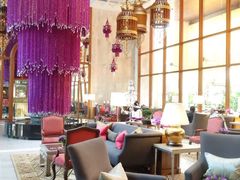 鮮花串吊燈-曼谷文华中心点大酒店