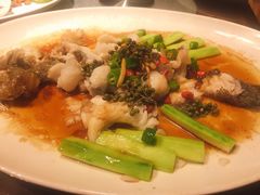 鲜花椒蒸桂花鲈-猪肉婆私房菜(容桂总店)