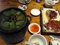 野餐豆腐+烧鹅、烤乳猪-农厨好味·温泉鹅·农家菜
