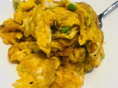 芦蒿花甲涨蛋-香山湖渔家大院