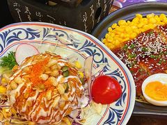 炸温泉蛋土豆泥沙律-仙隐小鹿中華の日料(正弘城店)