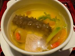 咸柑桔陈肾炖海参-广州柏悦酒店·悦景轩·粤菜餐厅