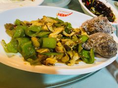 青椒炒螺肉-沈家门海鲜夜排档(东港店)