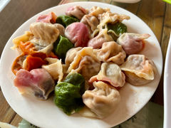 紫甘蓝锅巴馅饺子-宝源饺子(麦子店街店)