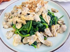 菠菜蛤蜊-奥华餐厅·老张记(台基厂店)