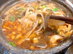 砂锅毛血旺-王明古法砂锅居(开化寺店)