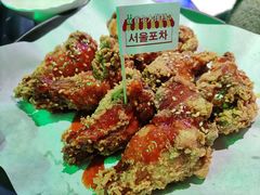 甜辣酱拼盘炸鸡-Meet Sun韩式大排档(五一广场7MALL店)