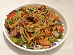 黑椒牛肉炒扁面-打趸BTC·Breaktime cafe(北京路店)