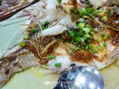 咸泥虾蒸鲚鱼-腰记饭店(龙源路店)