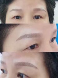 粉黛眉零结痂-平萍纹绣韩式半永久定妆