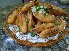 椒盐虾-美味海鲜大排档(明发美食地标店)
