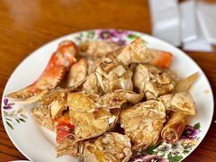 蟹炒年糕-浙江西子宾馆·瑶园咖啡厅