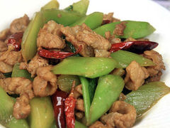 莴笋炒肉饭-和味坊湘菜馆(鹏怡苑店)